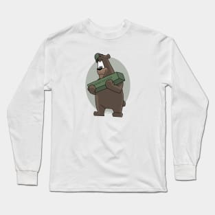 Soldier Bear Long Sleeve T-Shirt